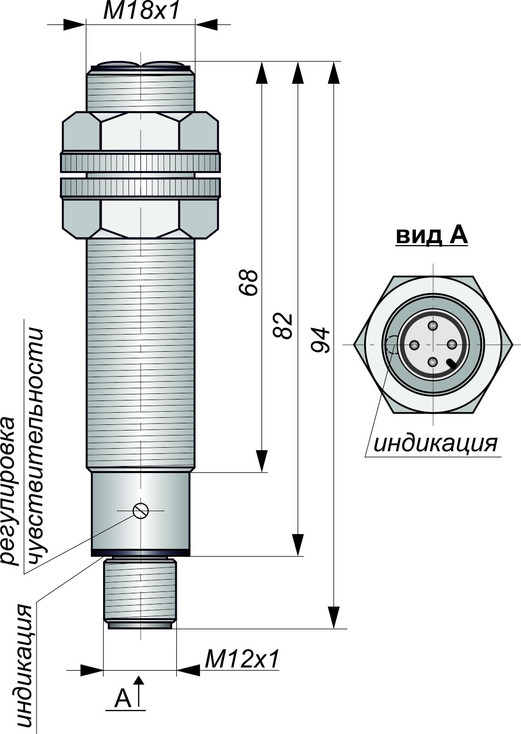 Габаритный чертеж