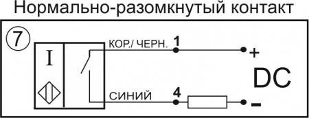 Датчик бесконтактный индуктивный И01-NO-DC-HT(Л63)